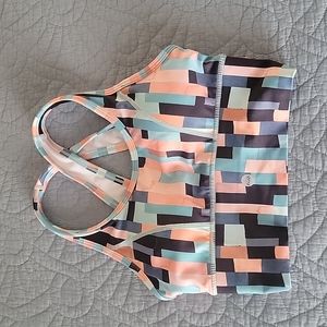 Senita Zara crop bra (Brooklyn print)